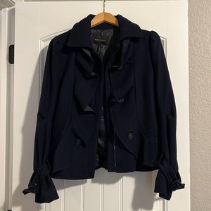 BCBG Max Azria coat Navy